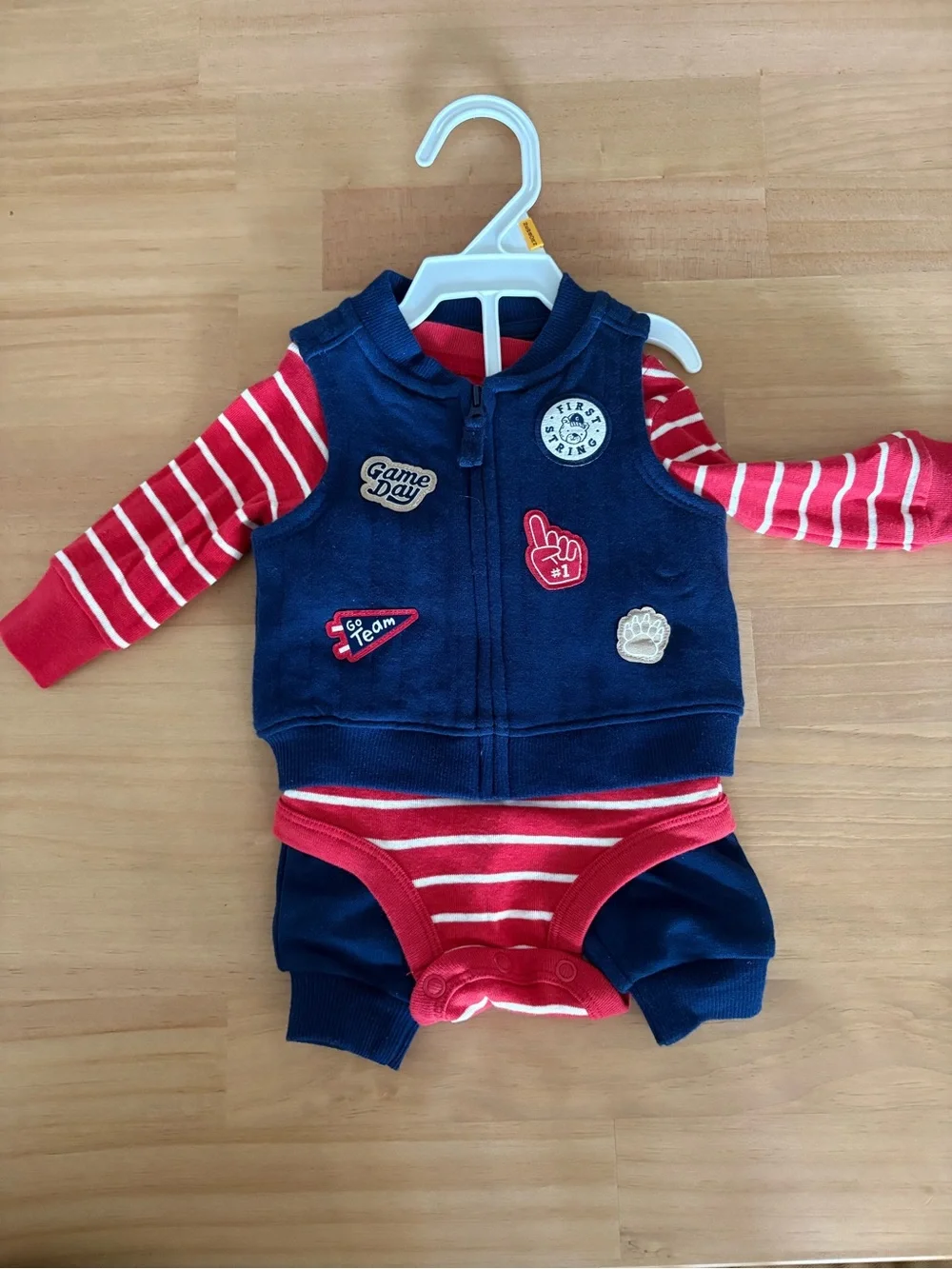 Set of 3 Newborn Outfits from Carters